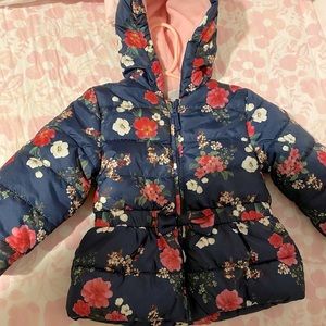 Toddler girl puffy jacket